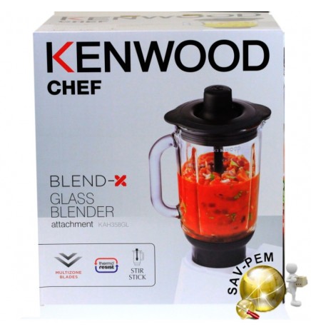 Bol Blender AW22000005 Pour Robots KENWOOD CHEF MAJOR