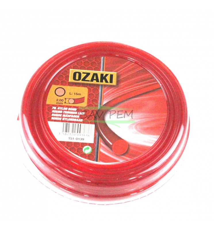 Fil Nylon Rond Ozaki 2 0mm