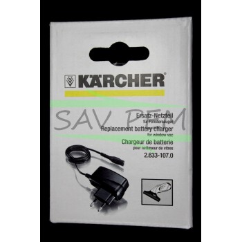 Chargeur de batterie pour nettoyeur vitre WV Kärcher — BRYCUS