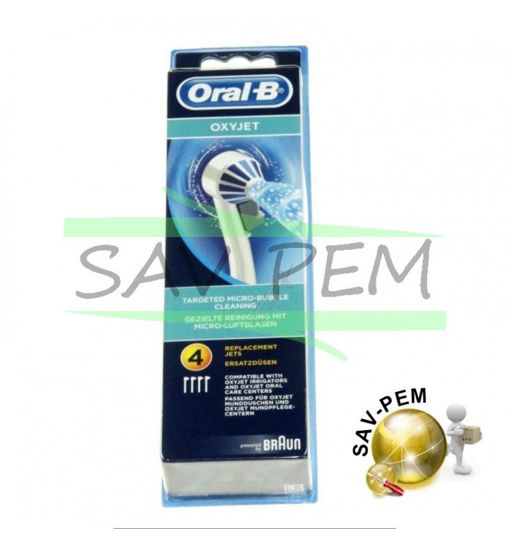 Canules Jets dentaire pour BRAUN ORAL-B OXYJET