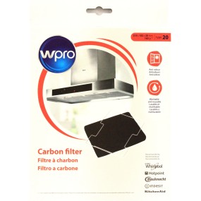 Filtre à charbon WPRO CFW020/1 TYPE 20