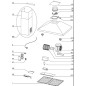 Plaque pour recyclage hotte AIRLUX AHP77IX