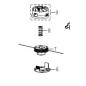Ressort pour MAC ALLISTER MGTP300P, COMBO GT2535S, GT2518