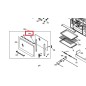 Vitre intérieure four cuisinière AIRLUX CC902GTIXN Vitre intérieure four cuisinière AIRLUX CC902GTIXN