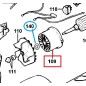 Rondelle 574756-00 souffleur BLACK & DECKER BV2500, GW200, GW225, GW250 Rondelle 574756-00 souffleur BLACK & DECKER BV2500, GW200, GW225, GW250