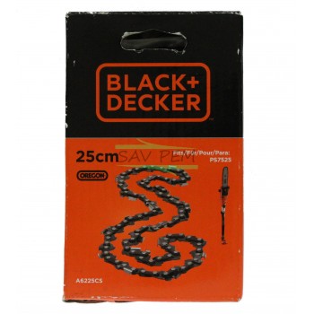 Chaîne 25cm élagueuse BLACK & DECKER PS7525