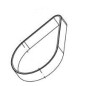 Courroie pour broyeur RYOBI RSH2545B