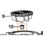 Ecrou turbine 90556361 souffleurs BLACK & DECKER BEBLV260, BEBLV290, BEBLV300