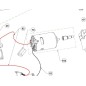 Moteur pour ponceuse à bande RYOBI modèle R18BS-0