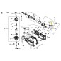 Charbons 5170010-89 meuleuses BLACK & DECKER - STANLEY BCG720, FMC761, SFMCG400