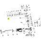Tringle de course 5140182-90 pour scie sabre STANLEY FME360