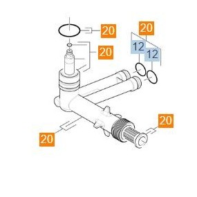 Arrivée d'eau 9.001-748.0 pour nettoyeur haute pression KARCHER