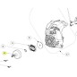 Cloche d'embrayage débroussailleuse HOMELITE F3040 /  HBC30SBSB