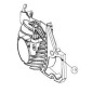 Lanceur pour tronçonneuses RYOBI RCS3535CB / RCS4040CB