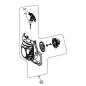 Lanceur pour tronçonneuse HOMELITE HCS4245A Lanceur pour tronçonneuse HOMELITE HCS4245A