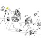 Interrupteur scie circulaire RYOBI modèle RWSL1801M