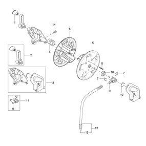 Joints toriques flexible nettoyeur haute pression NILFISK P150.2