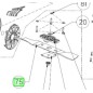 Lame tondeuse RYOBI RLM18C34H25