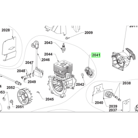 Cliquet de lanceur débroussailleuse RYOBI RLT254CDSO - RBC254SBO