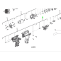 Interrupteur pour perceuses sans fil AEG BBS12C2