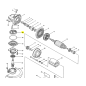 Grand pignon de renvoi meuleuses MAKITA 9562 / 9565
