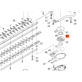 Bielle pour taille haies DOLMAR HT-2350D / HT-2360D