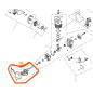 Lanceur pour souffleur à feuille MC CULLOCH GB355BP