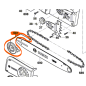 Bloc de tension de chaîne tronçonneuse BOSCH UniversalChain 35 / 40 Bloc de tension de chaîne tronçonneuse BOSCH UniversalChain 35 / 40