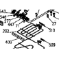 Résistance z093z58 grill pour cuisinière GLEM XCU62