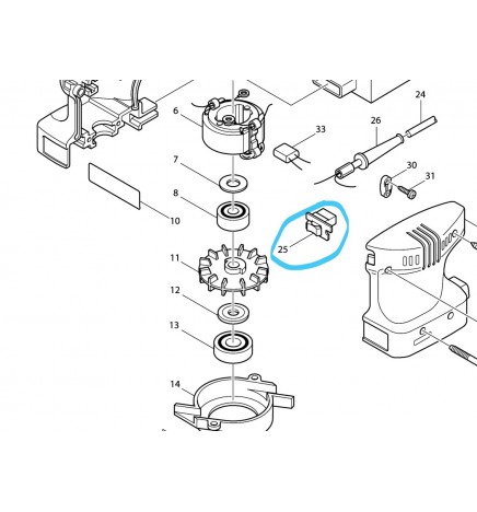 Interrupteur Pour Ponceuses Makita Bo Bo