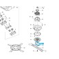 Support de lame pour tondeuses à gazon MAKITA DLM530 - DLM537