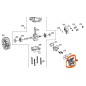 Carburateur débroussailleuse EINHELL modèle GC-BC43IAS