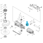 Interrupteur 650560-8 meuleuse MAKITA modèle GA5030 Interrupteur 650560-8 meuleuse MAKITA modèle GA5030