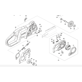 Carter tension de chaîne tronçonneuse MAKITA DUC407