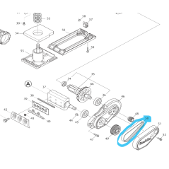 Courroie pour rabot MAKITA...