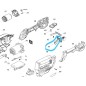 Gachette pour coupe bordure / débroussailleuse MAKITA UR201C Gachette pour coupe bordure / débroussailleuse MAKITA UR201C