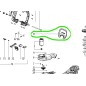 Carter de protection taille-haies METABO HS18LTX45 - HS18LTX65
