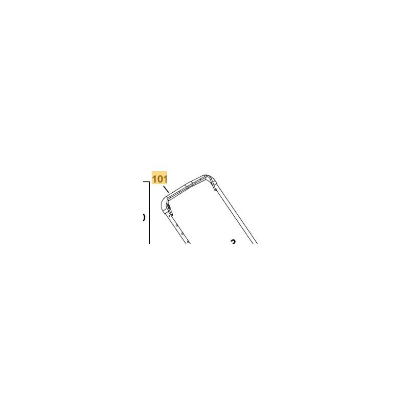 Mousse guidon tondeuses BLACK & DECKER CLM5448PC2 - CLMA4820L2 - CLMA4825L2 - LM2000