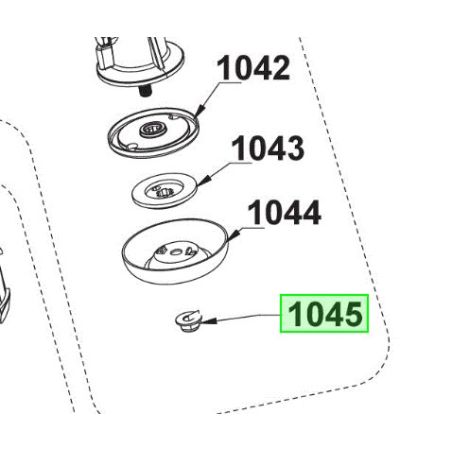 Ecrou de renvoi d'angle débroussailleuses RYOBI