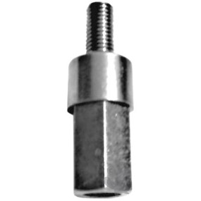 Adaptateur tete de deboussailleuse CARRE 6 MM